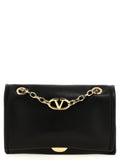 Valentino Garavani Black Lamb Leather Shoulder Bag Valentino Garavani