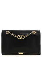 Valentino Garavani Black Lamb Leather Shoulder Bag Valentino Garavani