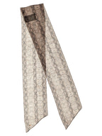 Saint Laurent Multicolor Silk Foulard Saint Laurent