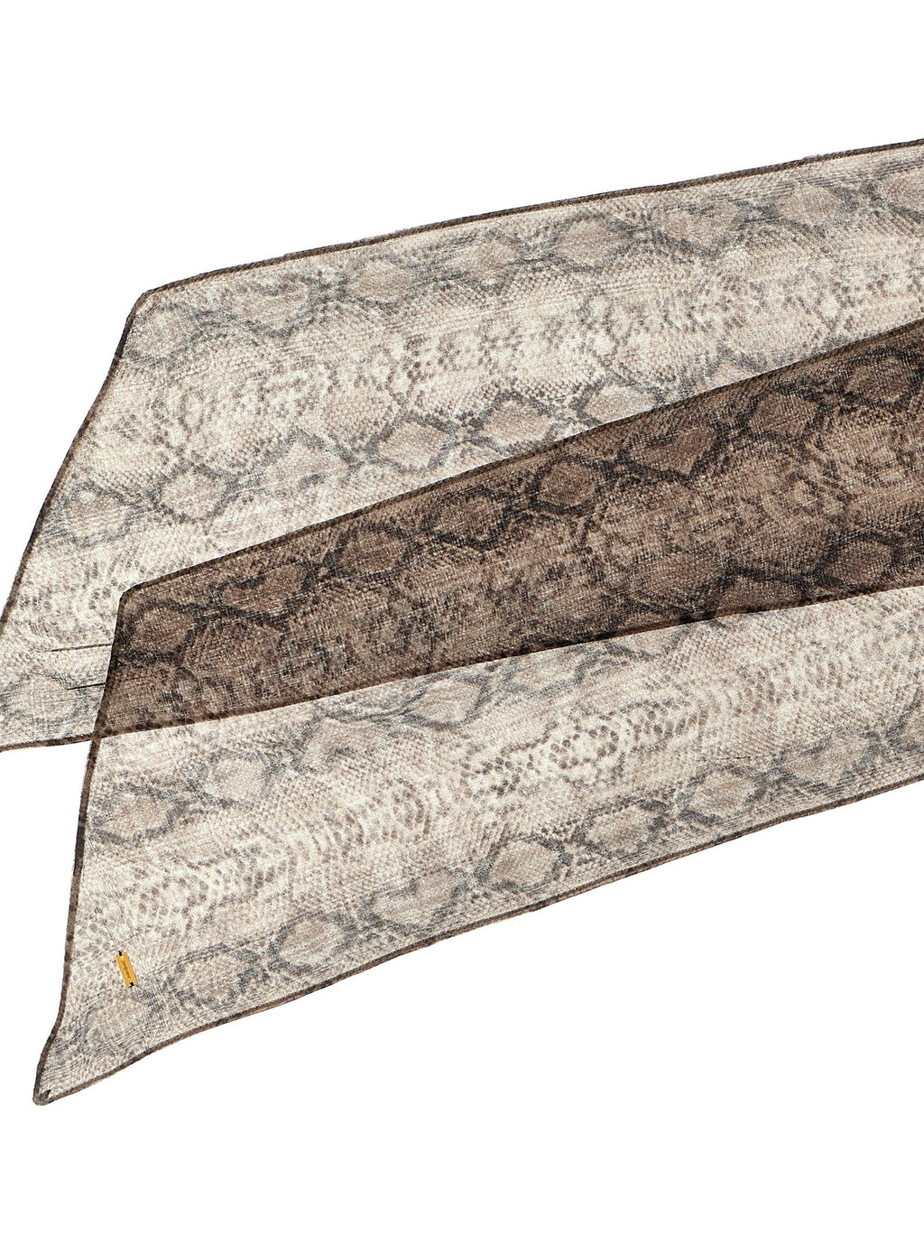 Saint Laurent Multicolor Silk Foulard Saint Laurent
