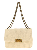 Valentino Garavani White Lamb Leather Shoulder Bag Valentino Garavani