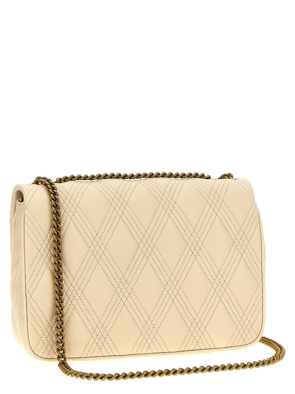 Valentino Garavani White Lamb Leather Shoulder Bag Valentino Garavani