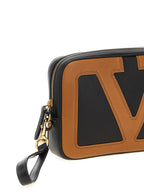 Valentino Garavani Multicolor Lamb Leather Clutch Bag Valentino Garavani
