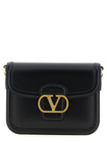Valentino Garavani Black Calfskin Crossbody Bag Valentino Garavani