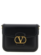 Valentino Garavani Black Calfskin Crossbody Bag Valentino Garavani