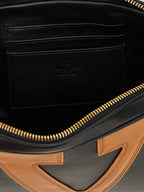 Valentino Garavani Multicolor Lamb Leather Clutch Bag Valentino Garavani