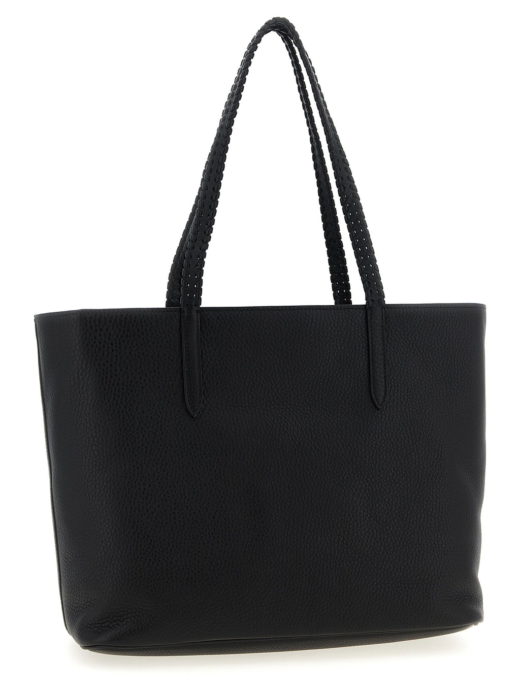 Valentino Garavani Black Calfskin Tote Bag Valentino Garavani