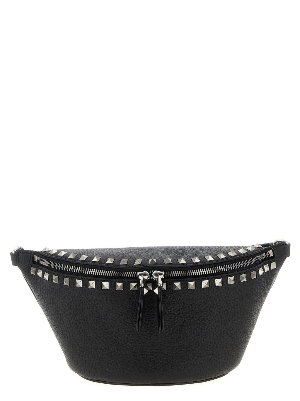 Valentino Garavani Black Calfskin Crossbody Bag Valentino Garavani