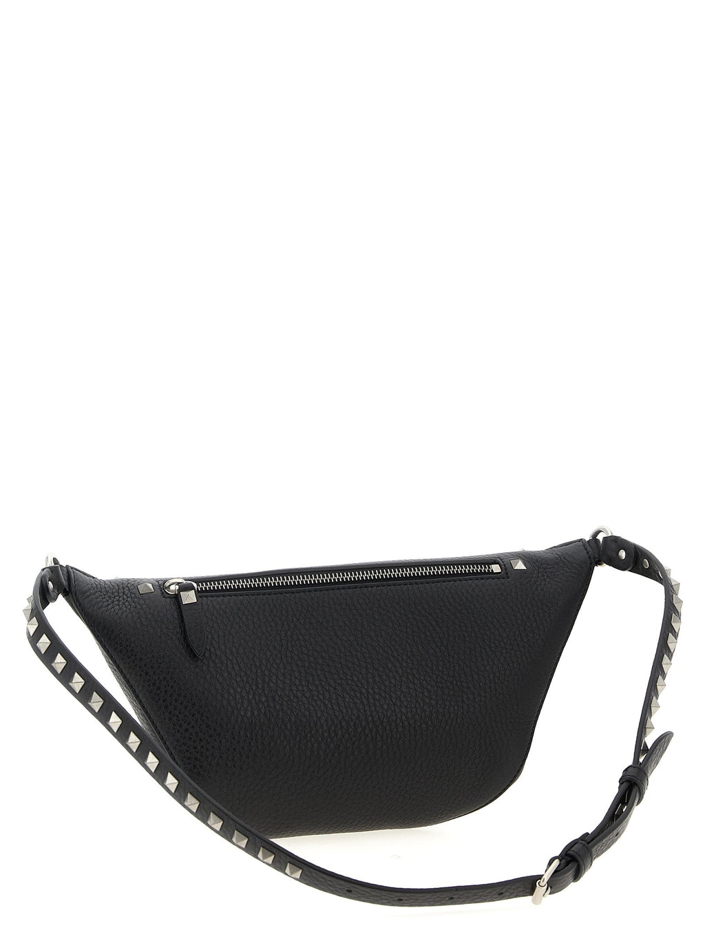 Valentino Garavani Black Calfskin Crossbody Bag Valentino Garavani