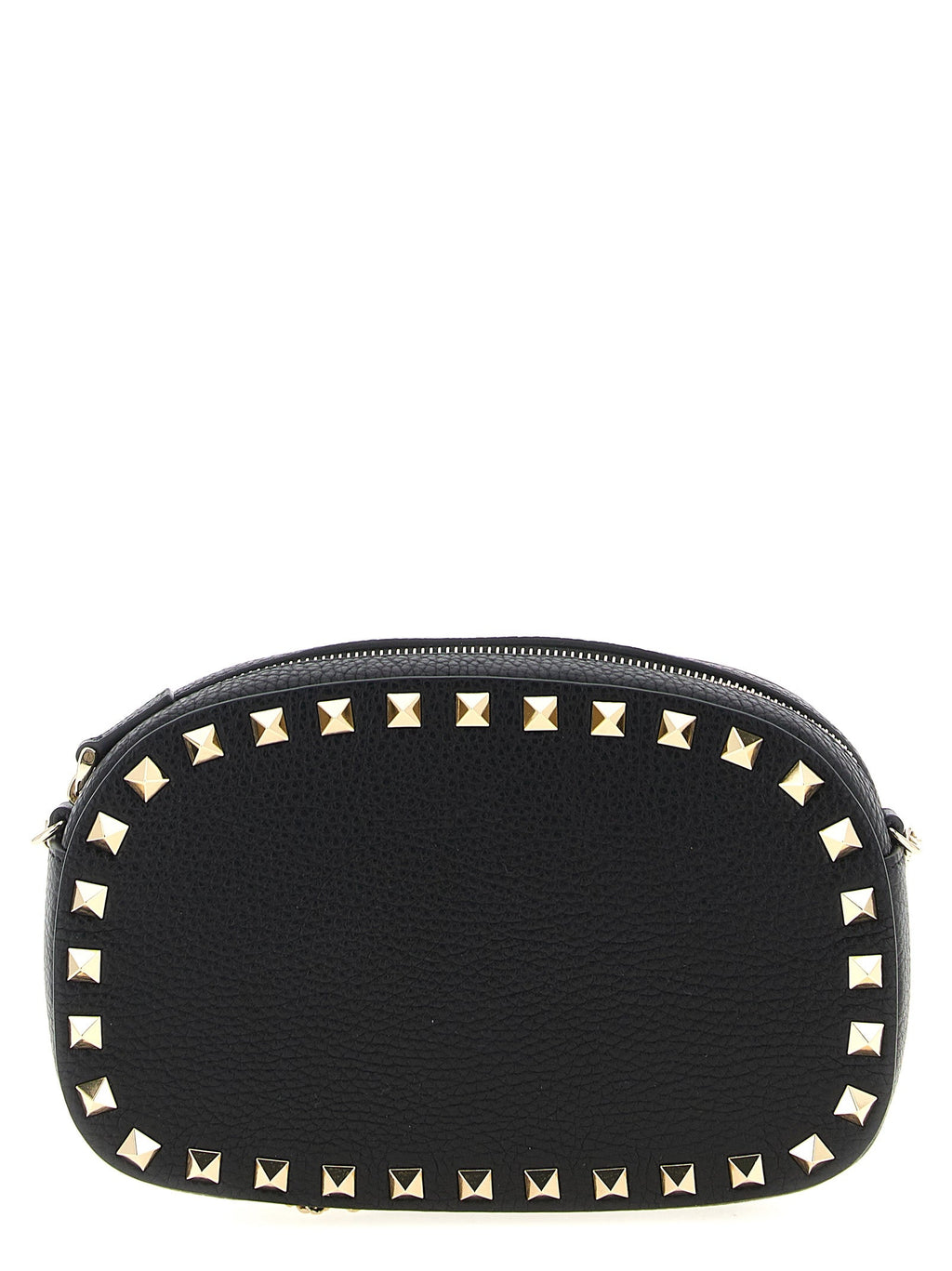 Valentino Garavani Black Calfskin Crossbody Bag Valentino Garavani