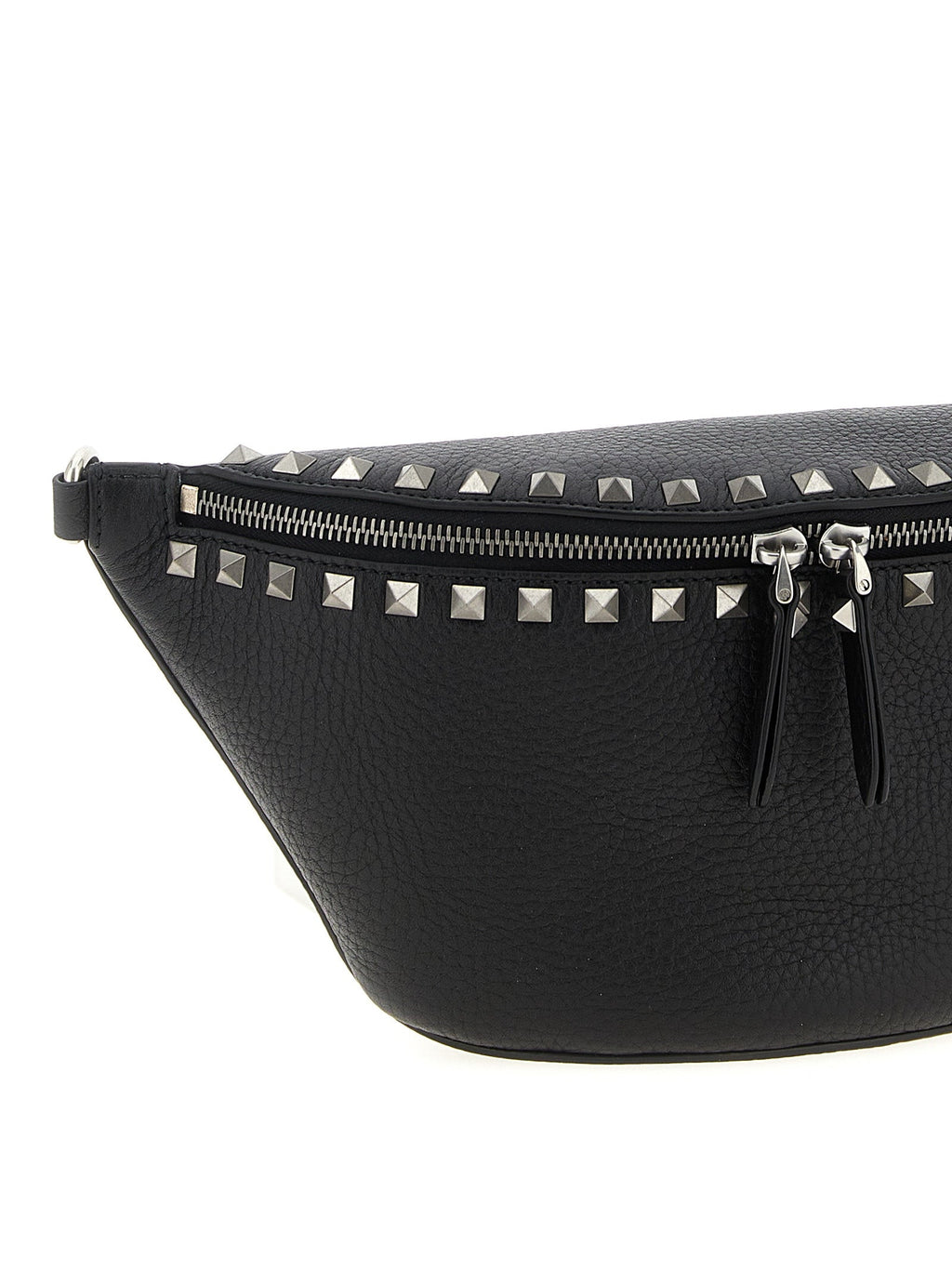 Valentino Garavani Black Calfskin Crossbody Bag Valentino Garavani