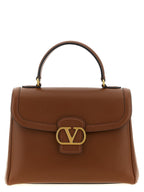 Valentino Garavani Brown Calfskin Handbag Valentino Garavani