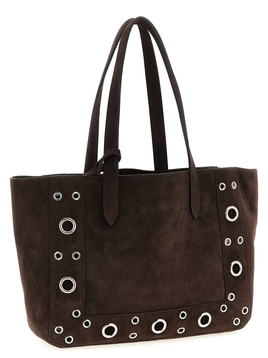 Valentino Garavani Brown Cowhide Tote Bag Valentino Garavani