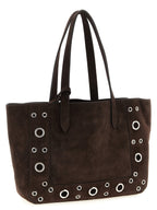 Valentino Garavani Brown Cowhide Tote Bag Valentino Garavani
