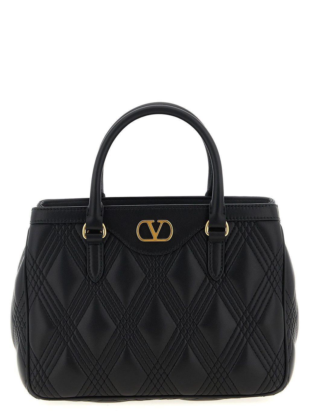 Valentino Garavani Black Lamb Leather Handbag Valentino Garavani