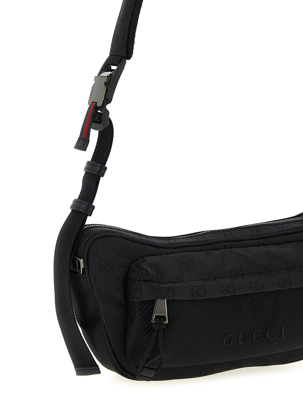 Gucci Black Polyester Crossbody Bag Gucci