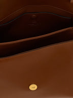Valentino Garavani Brown Calfskin Handbag Valentino Garavani