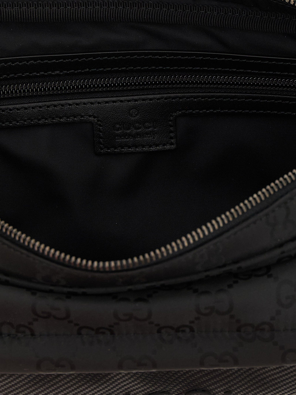 Gucci Black Polyester Crossbody Bag Gucci