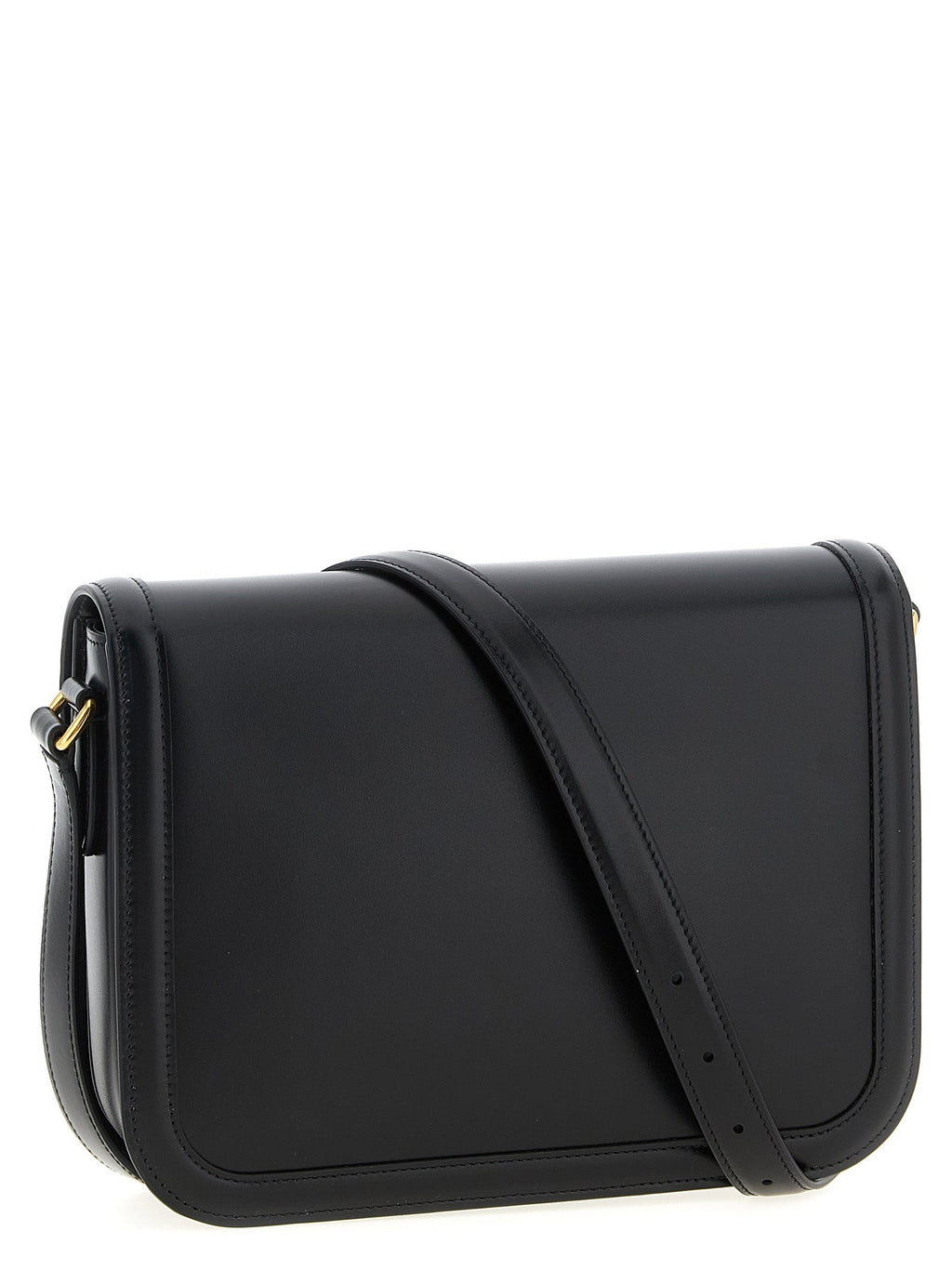 Valentino Garavani Black Calfskin Shoulder Bag Valentino Garavani