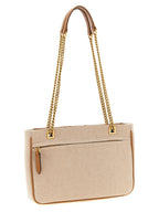 Valentino Garavani Brown Cotton Shoulder Bag Valentino Garavani