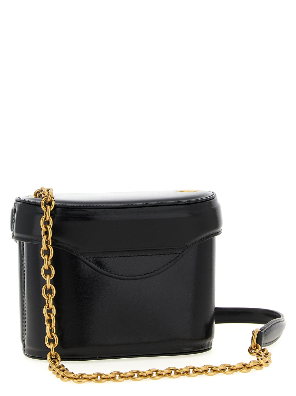 Valentino Garavani Black Calfskin Crossbody Bag Valentino Garavani