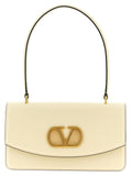 Valentino Garavani White Calfskin Shoulder Bag Valentino Garavani