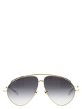 Gucci Gold Metal Sunglasses Gucci