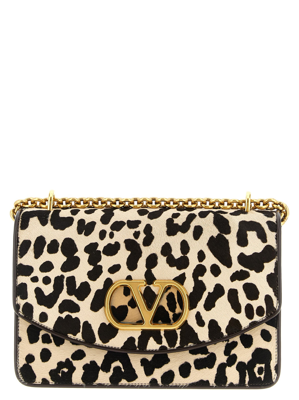 Valentino Garavani Multicolor Calfskin Shoulder Bag Valentino Garavani