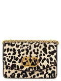 Valentino Garavani Multicolor Calfskin Shoulder Bag Valentino Garavani