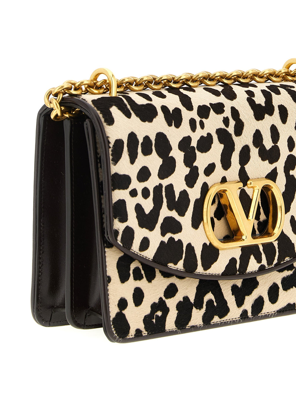 Valentino Garavani Multicolor Calfskin Shoulder Bag Valentino Garavani