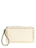 Valentino Garavani White Calfskin Clutch Bag Valentino Garavani