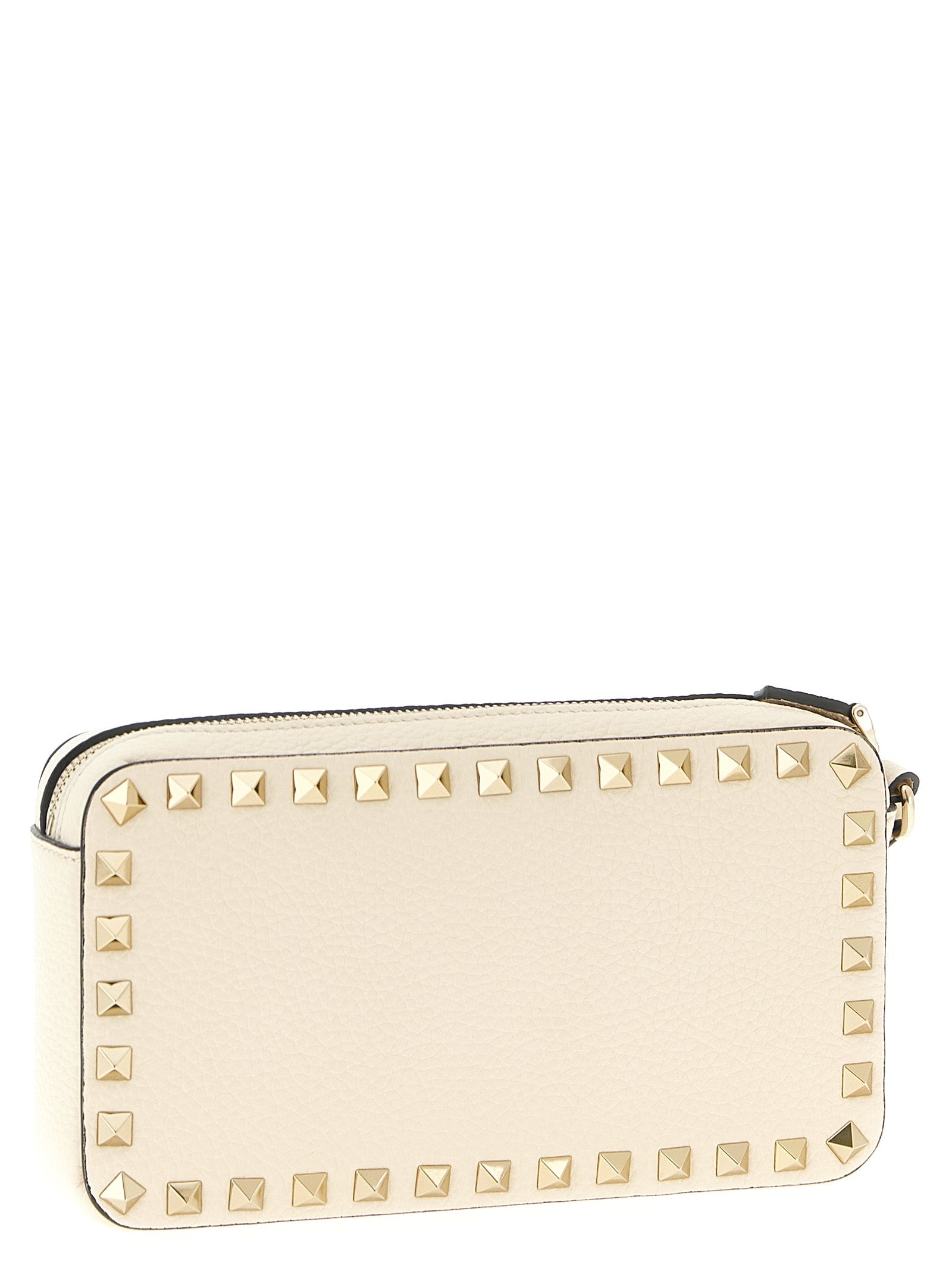 Valentino Garavani White Calfskin Clutch Bag Valentino Garavani