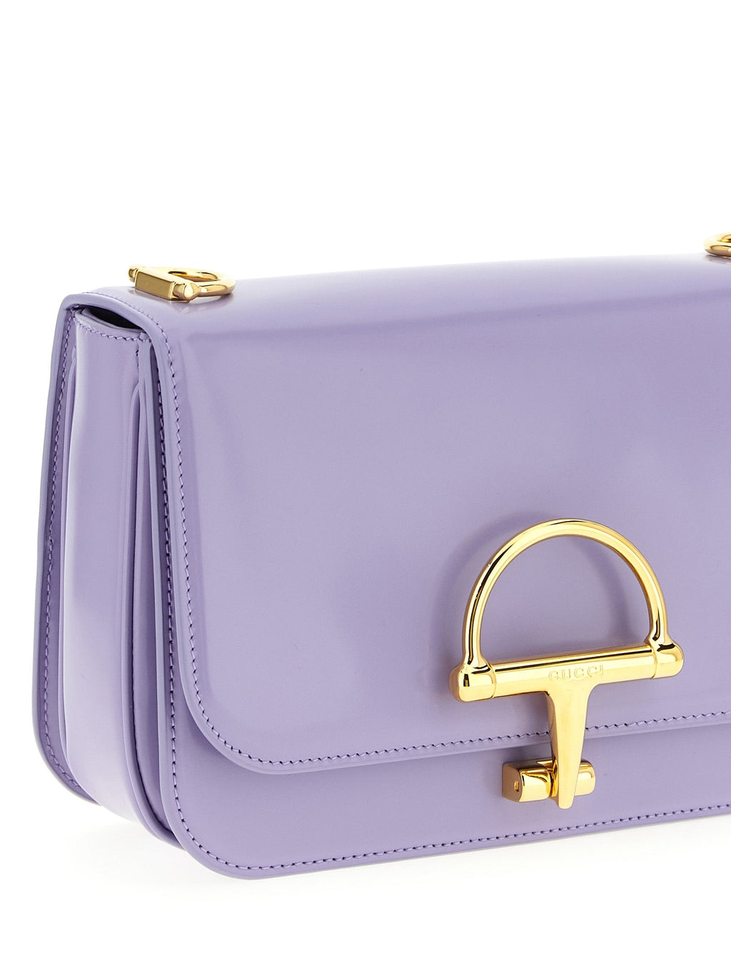 Gucci Purple Calfskin Shoulder Bag Gucci