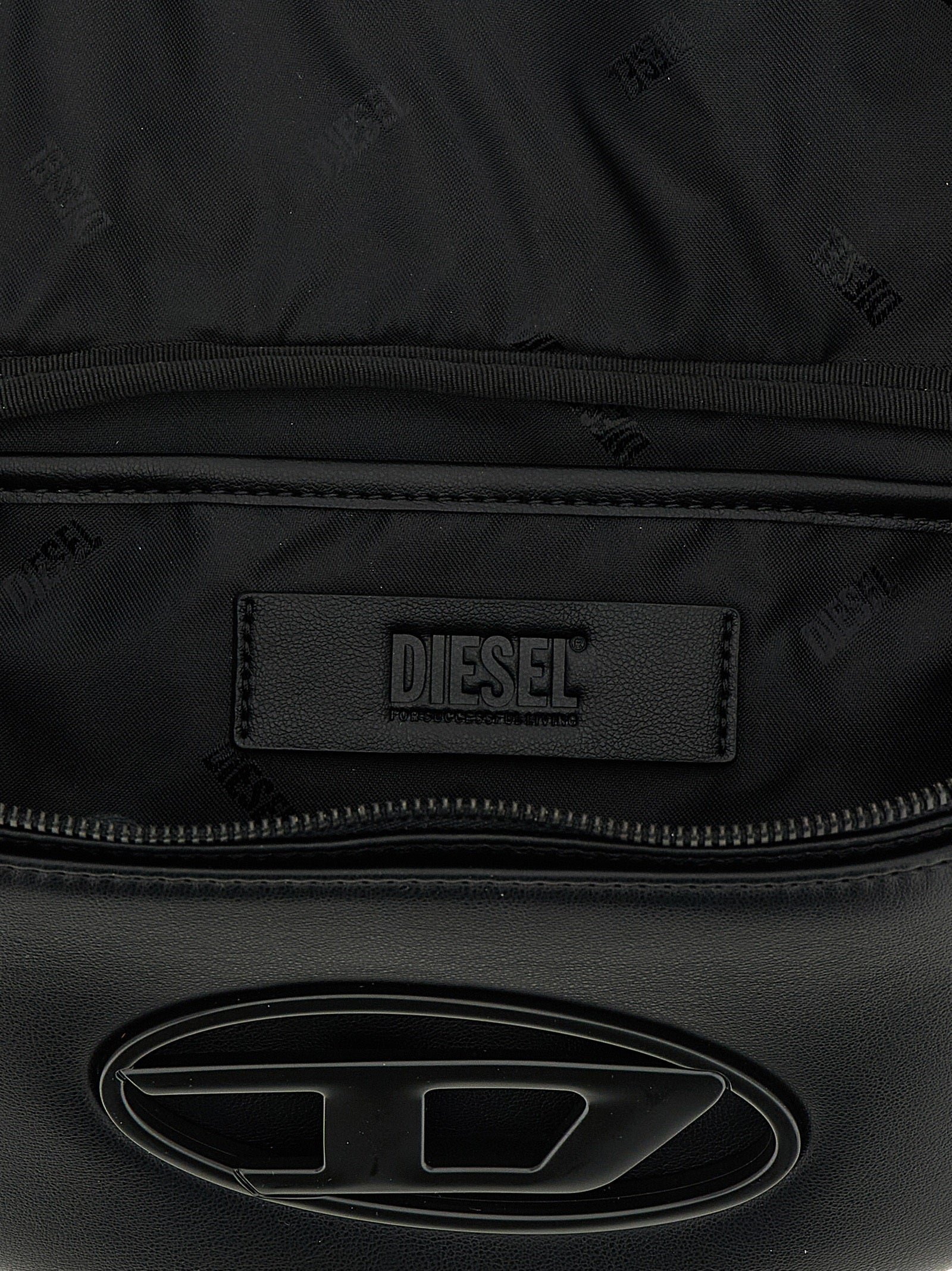 Diesel Black Polyethylene Crossbody Bag Diesel