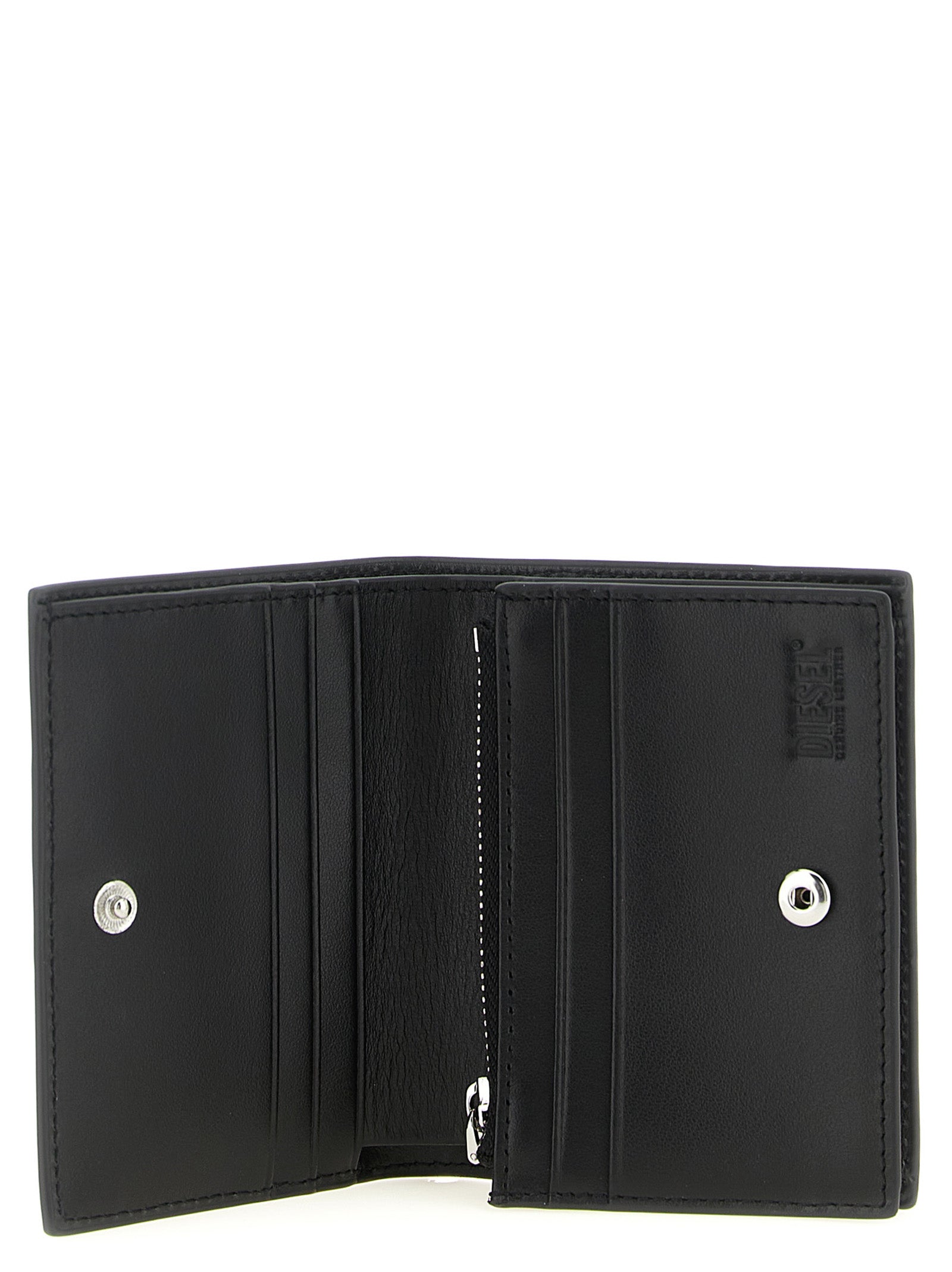 Diesel Black Polyethylene Cardholder Diesel