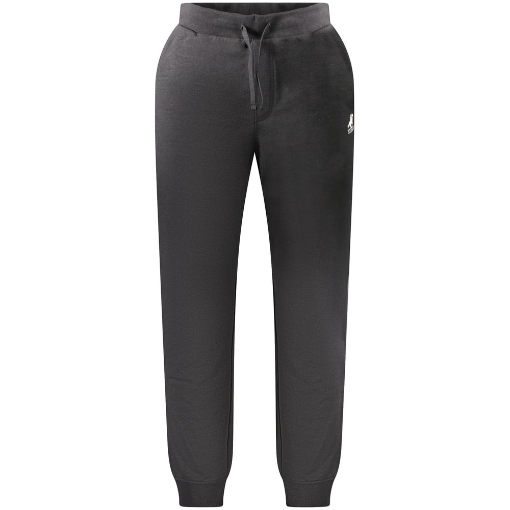 U.S. Grand Black Cotton Men's Trouser U.S. Grand