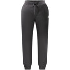 U.S. Grand Black Cotton Men's Trouser U.S. Grand