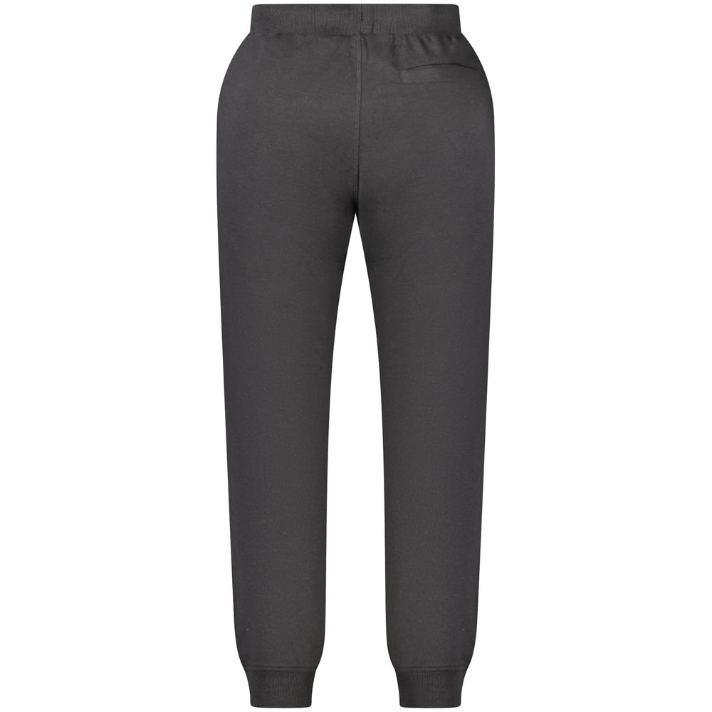U.S. Grand Black Cotton Men's Trouser U.S. Grand