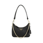 Prada Black Calf Leather Bos Taurus Shoulder Bag Prada