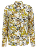Versace Jeans Multicolor Viscose Blouse Versace Jeans