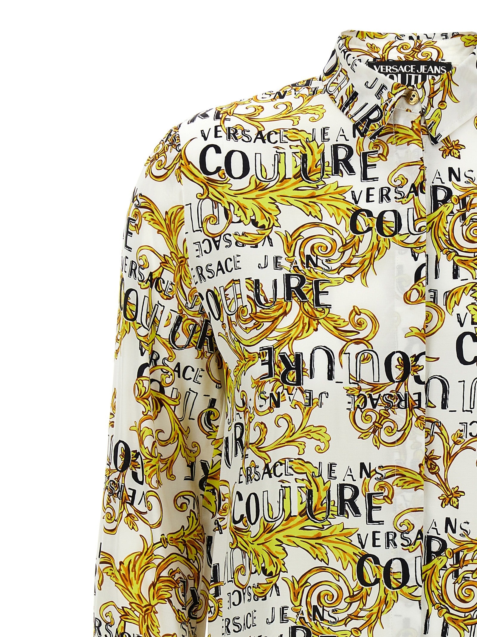 Versace Jeans Multicolor Viscose Blouse Versace Jeans