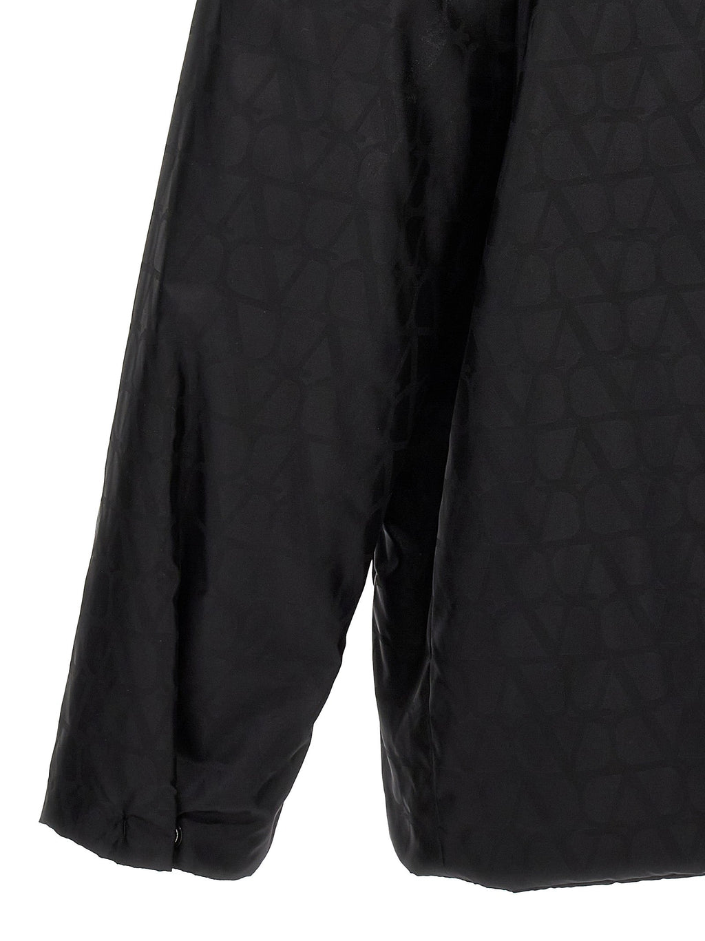 Valentino Garavani Black Polyamide Jacket Valentino Garavani