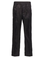 Valentino Garavani Black Polyamide Casual Pants Valentino Garavani