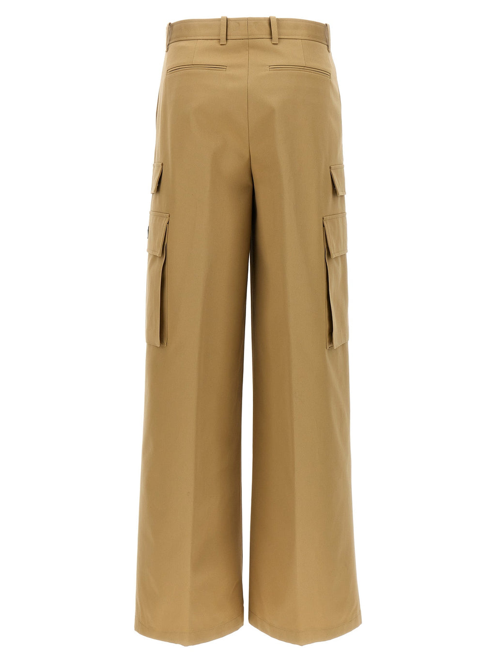 Versace Beige Cotton Cargo Pants Versace