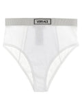 Versace White Cotton Briefs Versace