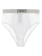 Versace White Cotton Briefs Versace