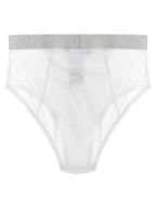 Versace White Cotton Briefs Versace