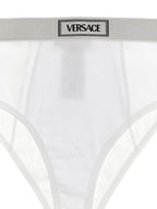 Versace White Cotton Briefs Versace
