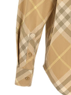 Burberry Beige Cotton Blouse Burberry