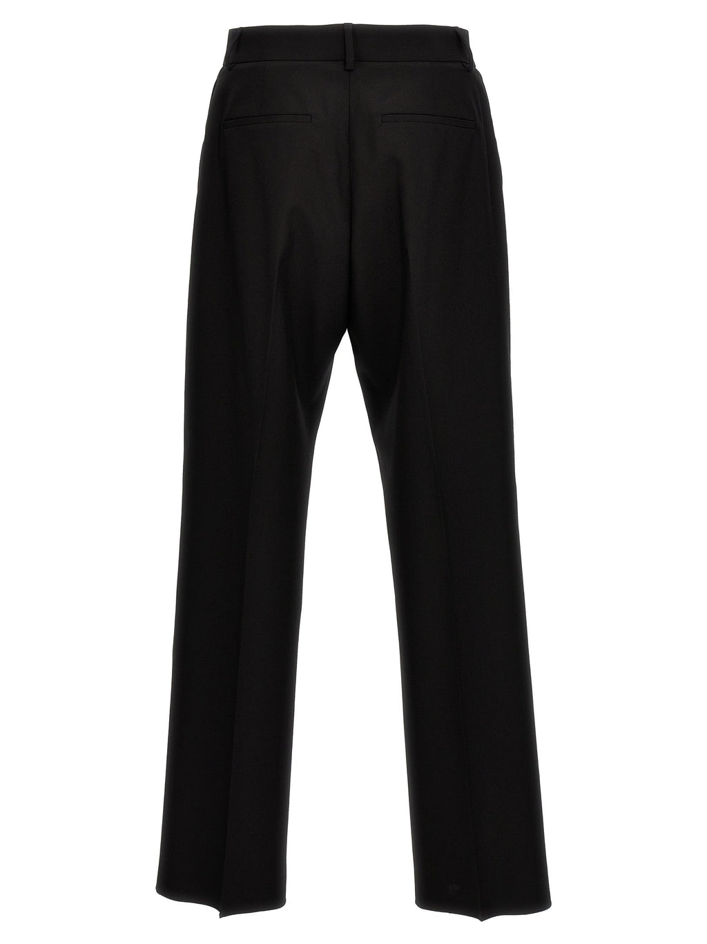 Valentino Garavani Black Virgin Wool Dress Pants Valentino Garavani